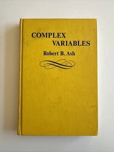 Vintage 1971 Mathematics Textbook-Complex Variables by R B Ash HC - Picture 1 of 22