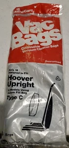 Sacchetti per aspirapolvere verticali tipo C Hoover sacchetti per aspirapolvere 4 in confezione - Foto 1 di 2