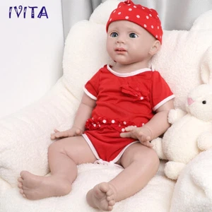 Lifelike Reborn Baby Girl Pretty Baby 21'' Big Silicone Doll Birthday Gifts - Picture 1 of 11