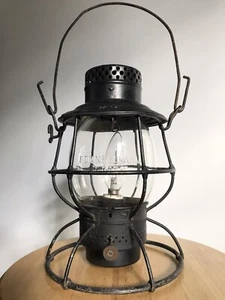 Pennsylvania Lines Railroad Lantern ADAMS & WESTLAKE "ADLAKE" RELIABLE 1897 - Picture 1 of 16