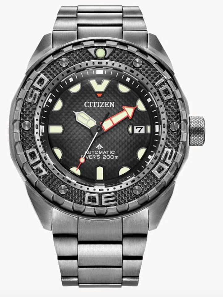 Citizen Promaster Automatic Nb6004-83e Super Titanium 200m Sapphire Crystal