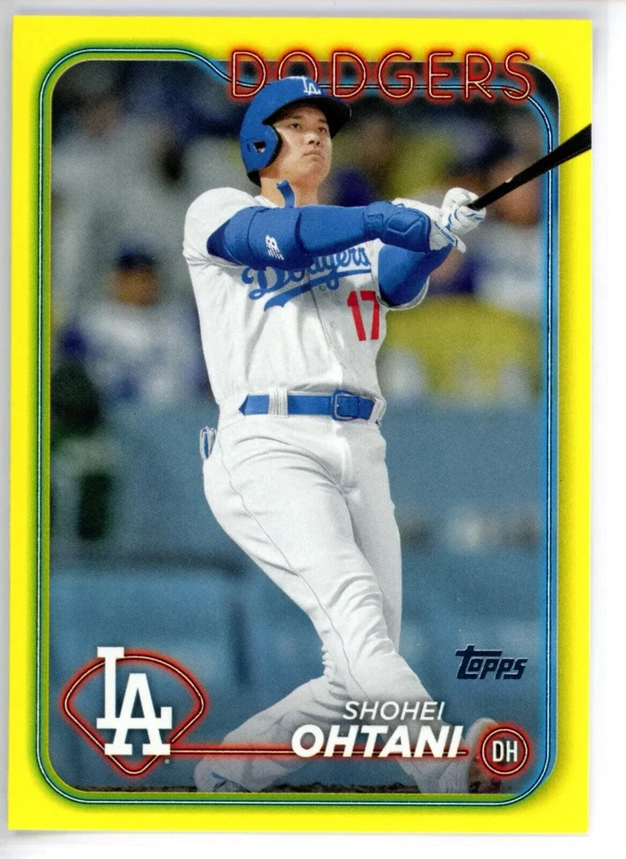 2024 TOPPS SERIES 2 YELLOW BORDER PARALLEL YOU PICK COMPLETE YOU SET #526-700 - Image 1 of 1