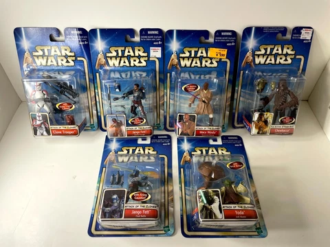 2002 Hasbro Star Wars Saga Collection NEW; Attack of the Clones,Empire Variety Cover