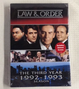 Law & Order The 3rd Third Year 1992 - 1993 - DVD Set - Brand New , Sealed - Imagen 1 de 2