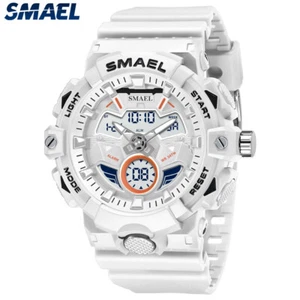SMAEL Men Digital Watch Sport Watches Shockproof Wristwatch Boys LED Stopwatch - Picture 1 of 29