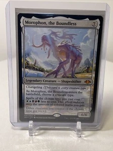 Magic Gathering-MTG-Morophon, the Boundless-Modern Horizons-PACK FRESH-NON FOIL - Picture 1 of 5