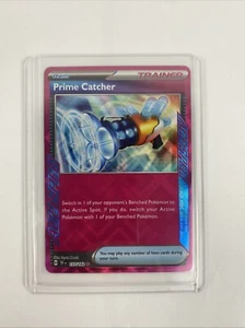 Pokemon Juego de Cartas Coleccionables Prime Catcher 157/162 2024 Fuerzas Temporales ACE SPEC Tarjeta Rara - Casi Nuevo - Imagen 1 de 8