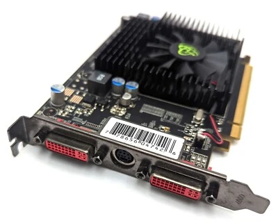 XFX AMD Radeon HD 4650 1GB DDR2 PCI Express Video Graphics Card GPU HD-465-ZDF2 - Image 1 of 4