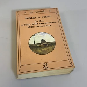 Lo Zen e l'arte della manutenzione motocicletta di Robert Pirsig Gli Adelphi - Imagen 1 de 6