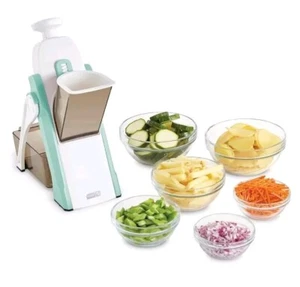 DASH Safe Slice® Mandolinenschneider, Julienne + Würfelschneider für Gemüse, Meal Prep... - Bild 1 von 5