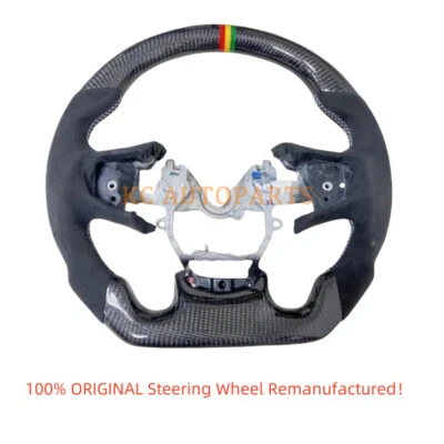 Customized Carbon Fiber Alcantara Steering Wheel for LEXUS LS 2018-2023 for Sale - Image 1 of 4