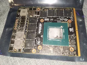 Dell 7710 7720 NVIDIA Quadro P4000 8GB video card N17E-Q3-A1 2T29C mobile tested - Picture 1 of 8