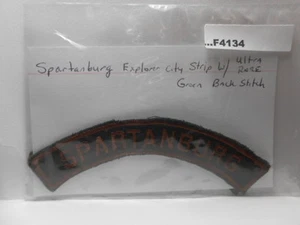 SPARTANBURG EXPLORER CITY STRIP CON PUNTO POSTERIORE VERDE ULTRA RARO F4134 - Foto 1 di 1