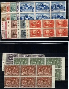 Sellos España 1930 Edifil nº 547/558 Descubrimiento América Bloque de seis ref.3 - Imagen 1 de 2