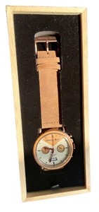 Original Grain The Alterra Chronograph Mens Watch Leatherband - Picture 1 of 9