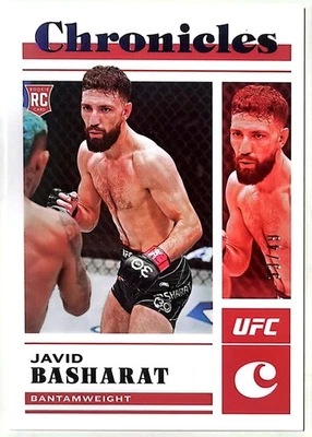 2023 Panini Chronicles UFC Javid Basharat Rookie Prizm /49 RC #84 - Image 1 of 2