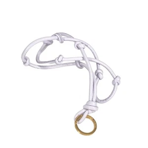 BOTTEGA VENETA Necklace logo neck strap Key Holder Bag Charm with Key Ring strap - Picture 1 of 8