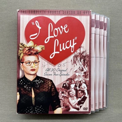 I Love Lucy: The Fourth Season (DVD  4-Disc Box Set MISSING DISC 5) Lucille Ball - Image 1 of 4