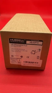 Hubbell HBL430P7W Pin and Sleeve Plug Watertight 30A 480VAC - Picture 1 of 5