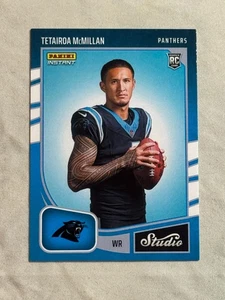 2025 Panini Instant Studio Tetairoa McMillan Rookie RC PR /367 #SR-33 Panthers - Picture 1 of 2