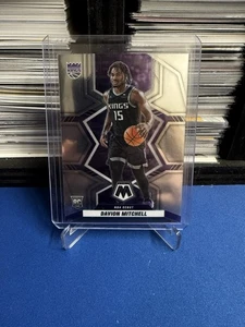 Tarjeta de novato debut Davion Mitchell 2021-22 Panini Mosaic NBA #269 Sacramento PG - Imagen 1 de 1