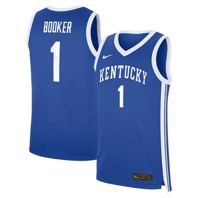 Kentucky Wildcats Devin Booker #1 Nike Men's Royal NCAA Limited Player Jersey - Image 1 of 3