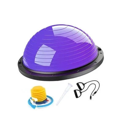 Pelota de Equilibrio Hemisferio Yoga Pelota de Ejercicio para Baile Gimnasio en Casa Gimnasia Foto 1 de 2