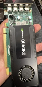 NVIDIA Quadro K1200 4GB GDDR5 Low Profile GPU 4x Mini DisplayPort - Picture 1 of 3