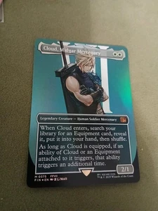 MTG Cloud, Midgar Mercenary 0375 - Mythic Foil Borderless - Final Fantasy - Bild 1 von 3