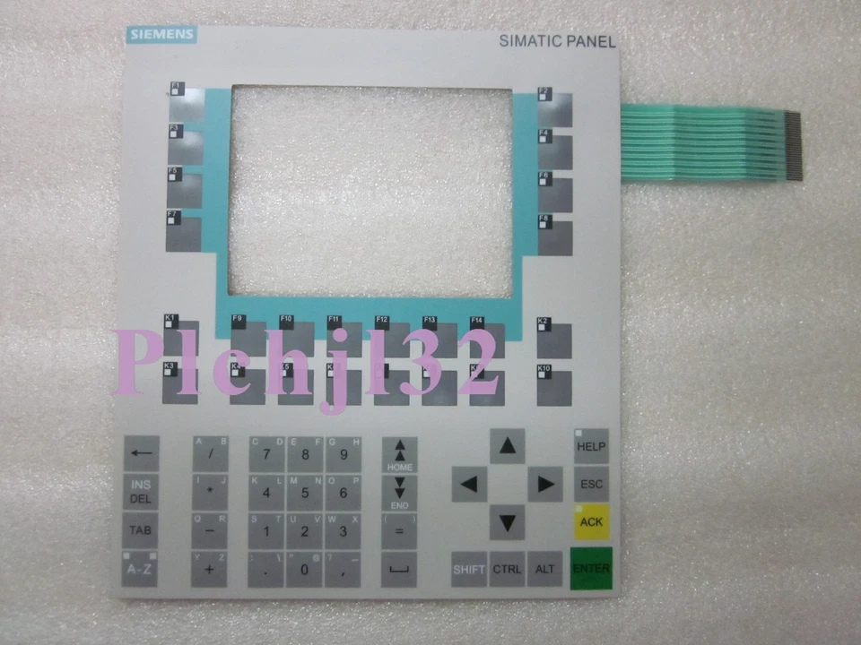 1PC Siemens 6AV6642-0DA01-1AX1 OP177B Keysheet Keypad - Image 1 of 1