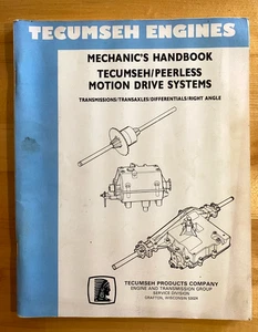 Tecumseh Engines  Mechanics Handbook Peerless Motion Drive Systems - Picture 1 of 2