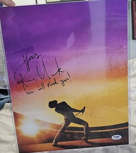 Rami Malek Signed Bohemian Rhapsody Queen 11x14 Photo PSA/DNA COA - Picture 1 of 1