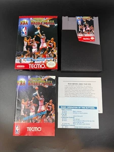 Tecmo NBA Basketball (Nintendo NES) *COMPLETE IN BOX - NEW SAVE BATTERY* - Bild 1 von 15