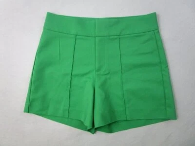 Pantalones Cortos Saks Fifth Avenue Verde Mezcla Algodón Talla 8 Foto 1 de 4