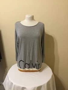 Top Jersey Calvin Klein Gris Talla M - Imagen 1 de 4