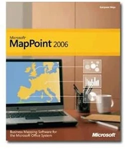 Microsoft MapPoint 2006 Standard Edition Full Version w/ 10 Licenses - Picture 1 of 2