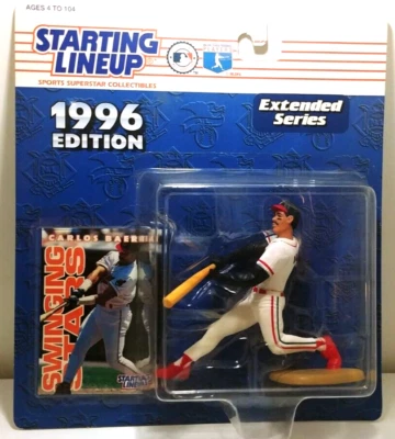 1996 Ext Kenner Starting Lineup MLB Baseball CARLOS BAERGA Cleveland Indians - Image 1 of 4