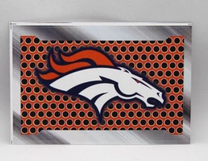 NFL Football DENVER BRONCOS Metall Nummernschild Stil Automaten Aufkleber - Bild 1 von 1