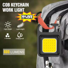 800 Lumens Mini 30-COB Flashlights Bright Rechargeable Keychain Small-Flashlight