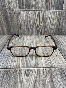 Warby Parker Eyeglasses Frames CRANE 280 Brown Tortoise Horn Rim 52-18-145 - Picture 1 of 9