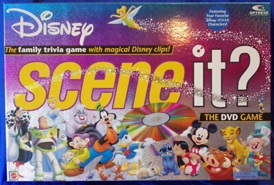 Disney Scene It DVD Game First Edition 100% Complete Mattel 2004  - Image 1 of 4