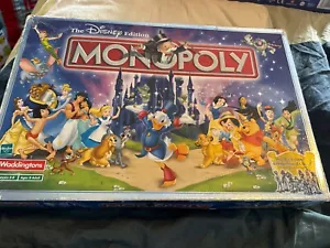 2001 Monopoly The DISNEY Edition Board Game -Toy Story Lion King Pinocchio Dumbo - Picture 1 of 4