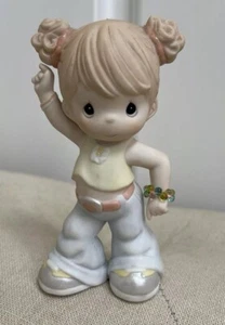 2004 Precious Moments Hippie Disco Dance To Your Own Beat Girl Figur 117799 - Bild 1 von 23