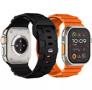 Per Apple Watch iWatch 9 8 7 6 5 4 SE Ultra 2 banda 42/44/45 mm cinturino oceano 49 mm - Foto 1 di 82