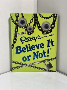 Ripley's Believe It or Not! All New Unlock The Weird Eye Popping Hardcover - VGC - Picture 1 of 14