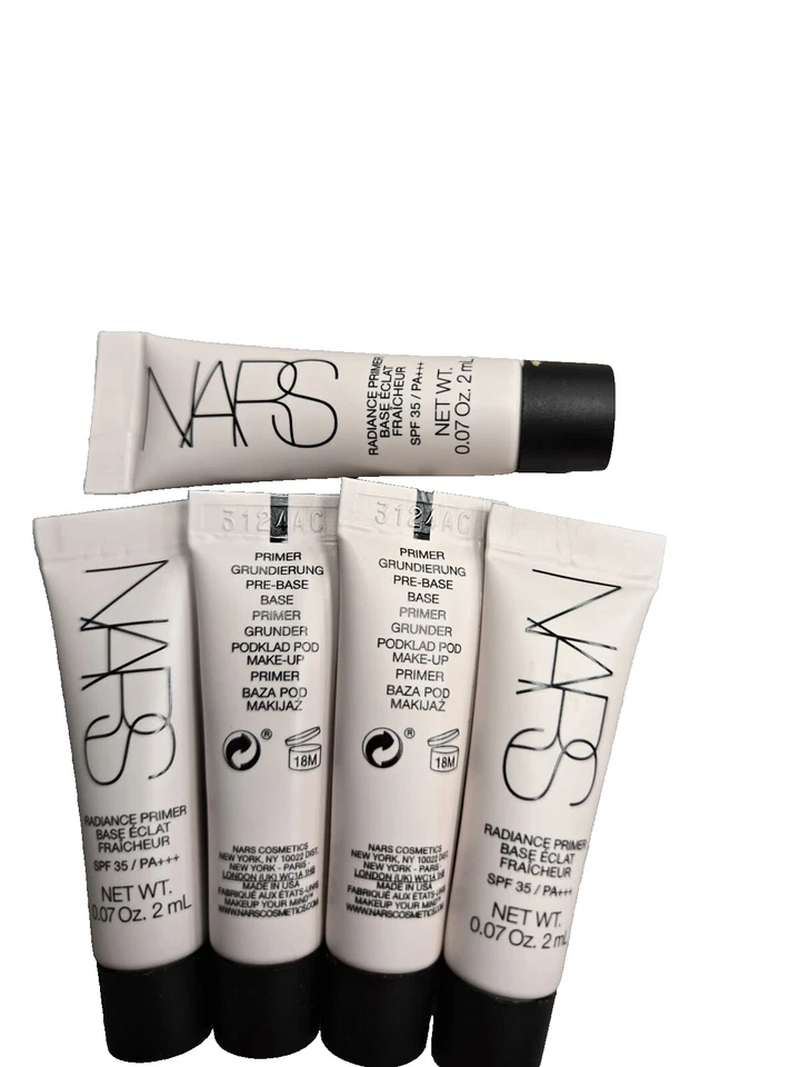 TRAVEL SIZE - NARS Radiance Primer Broad Spectrum SPF35 Sunscreen 2ml EACH - 5PK - Image 1 of 1