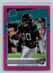Laviska Shenault Jr. 2020 Donruss Optic #168 Pink Jacksonville Jaguars C35 - Picture 1 of 2