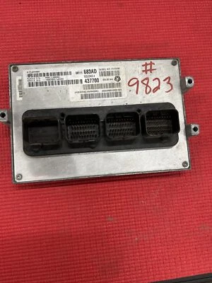 2012 2013 JEEP GRAND CHEROKEE 3.6L ENGINE COMP ECU ECM 68111683AD # 9823 Foto 1 de 3