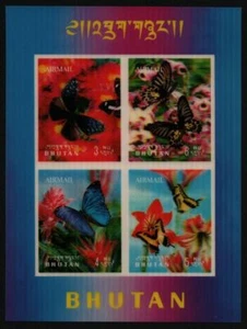 Bhutan 1968 - Mi-Nr. Block 14 ** - MNH - Schmetterlinge / Butterflies - Bild 1 von 1