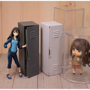 Muebles para casa de muñecas 1:12 figura de acción accesorios armario escolar estante miniatura - Imagen 1 de 8